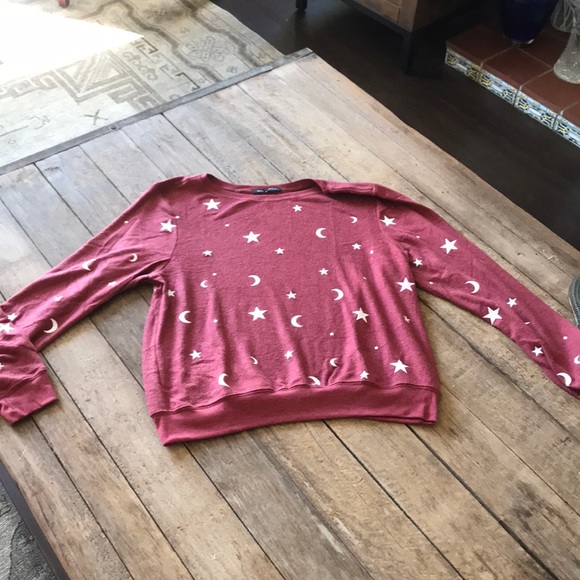 Wildfox Sweaters - BRAND NEW Wildfox Essential 🌚 & ✨ Pullover Sz M!